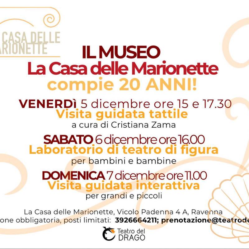 20 anni di Museo La Casa delle&nbsp;Marionette